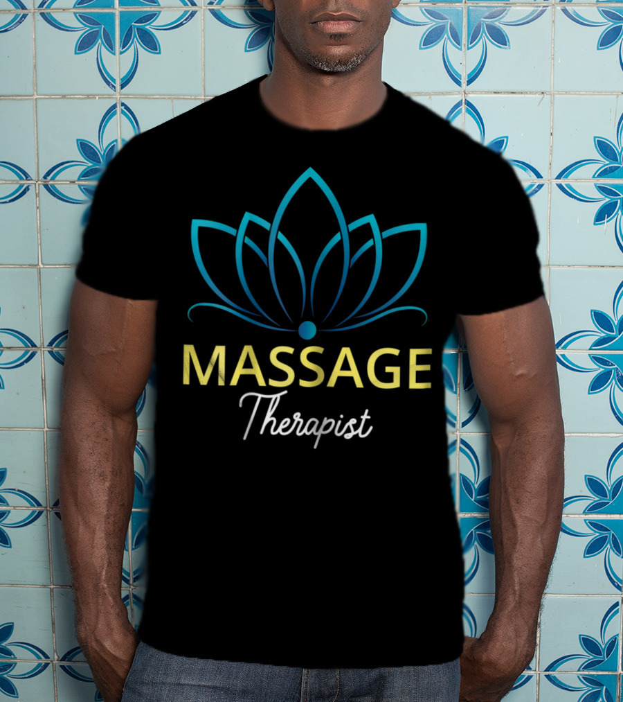 Massage Therapist Lotus T-Shirt