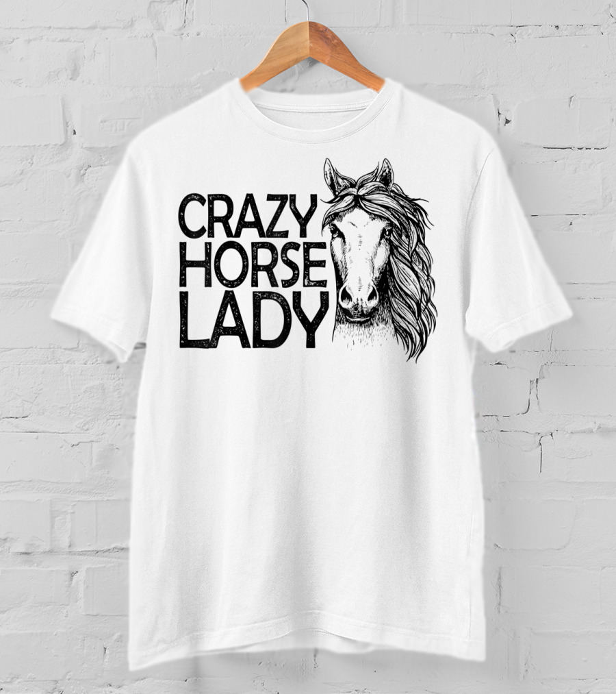 Crazy Horse Lady T-Shirt