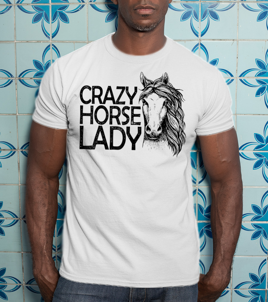 Crazy Horse Lady T-Shirt