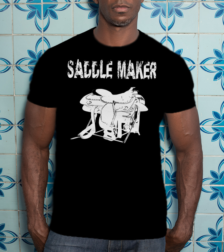 Saddle Maker Horse Saddle Repair Custom T-Shirt