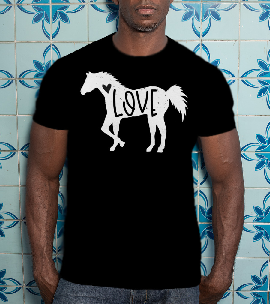 Cute Horse Love Rider Horse Love Rider T-Shirt
