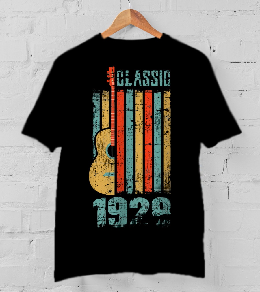 Classic 1929 Guitar Music T-Shirt