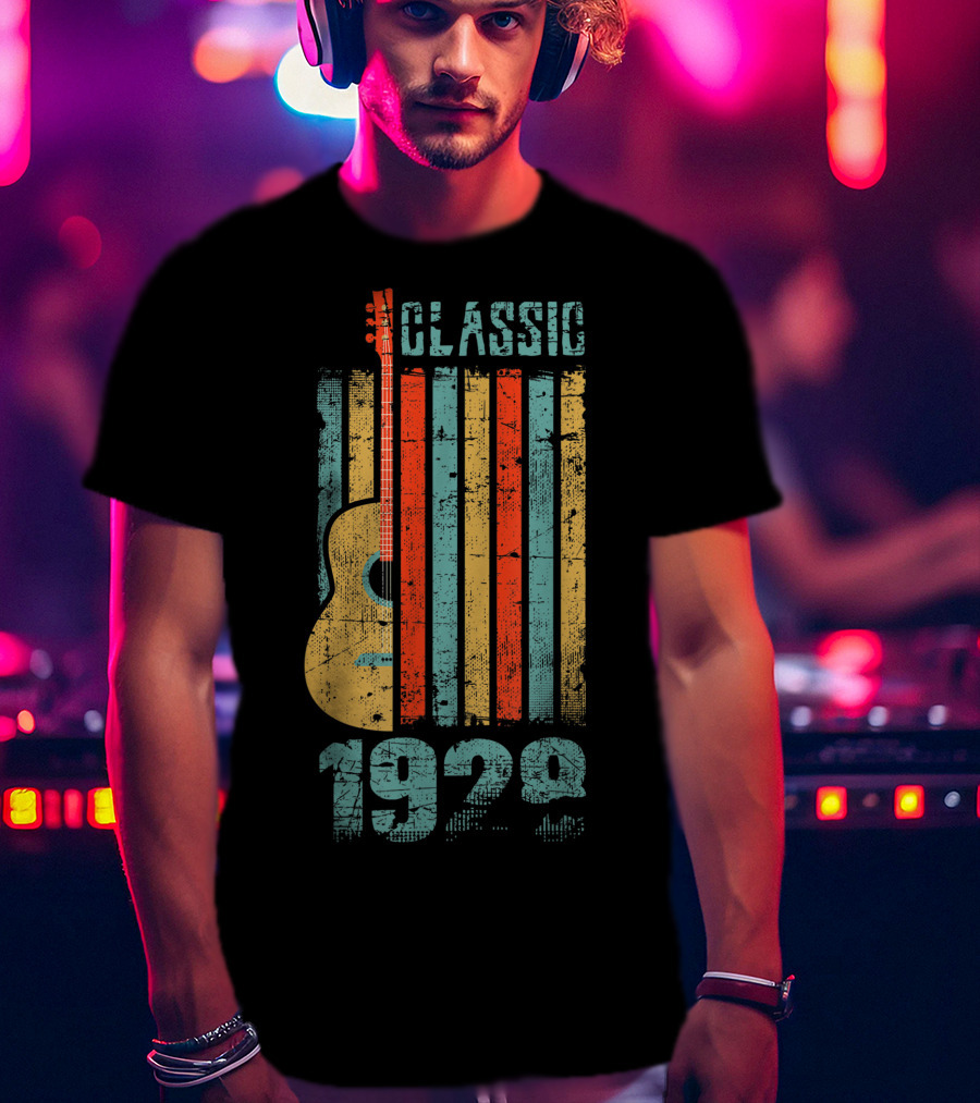 Classic 1929 Guitar Music T-Shirt