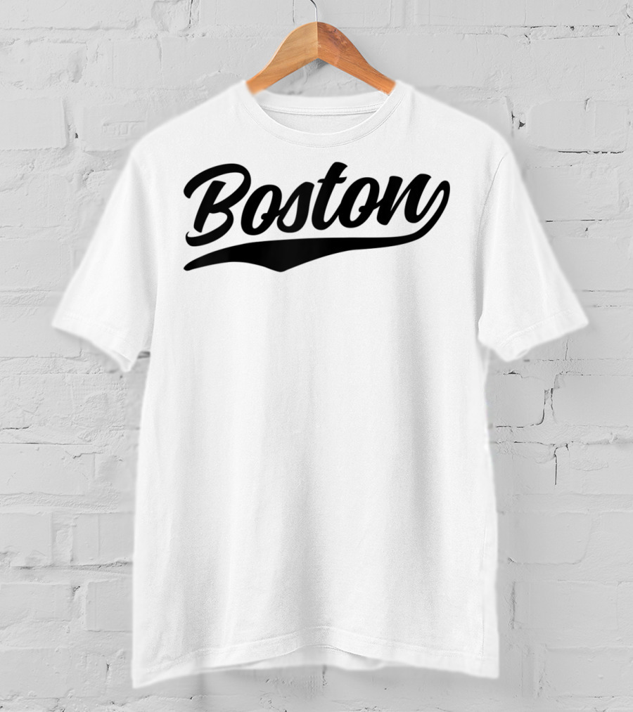 Boston Vintage Classic Massachusetts Y8 T-Shirt