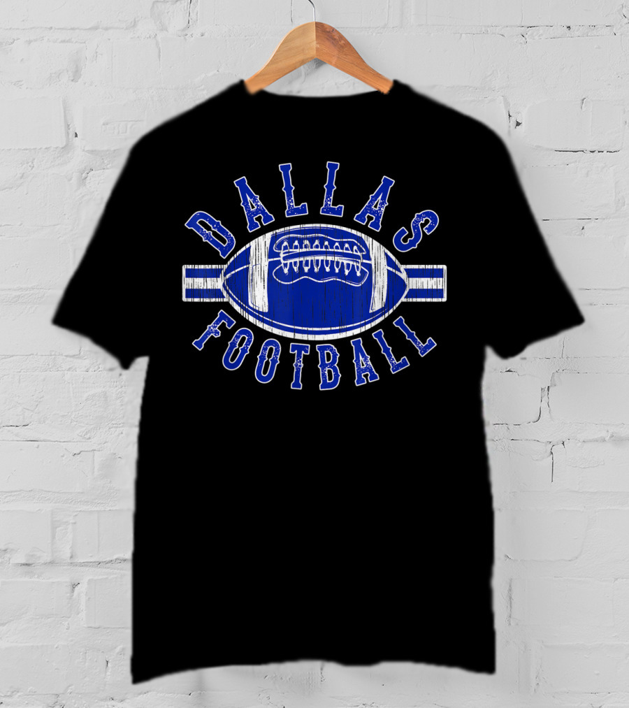 Dallas Football City Classic American Football T-Shirt