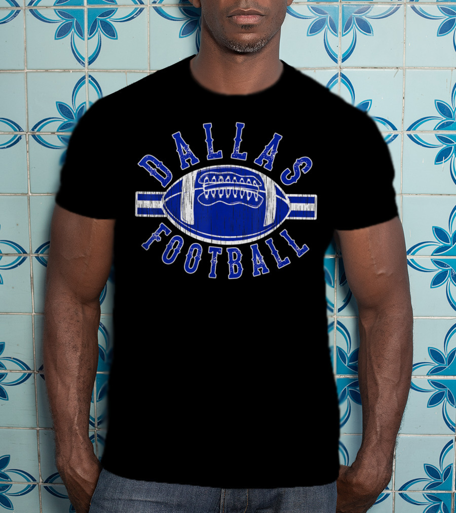 Dallas Football City Classic American Football T-Shirt
