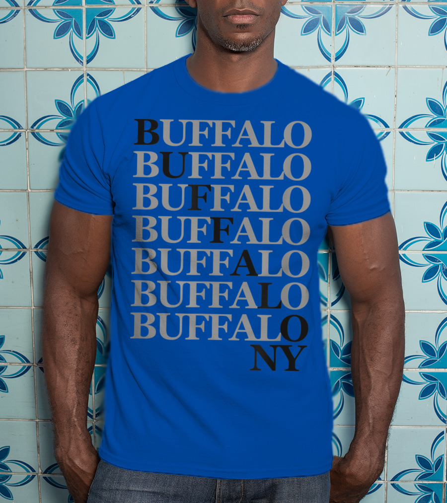 Buffalo Buffalo Buffalo Buffalo Buffalo Buffalo Buffalo NY T-Shirt