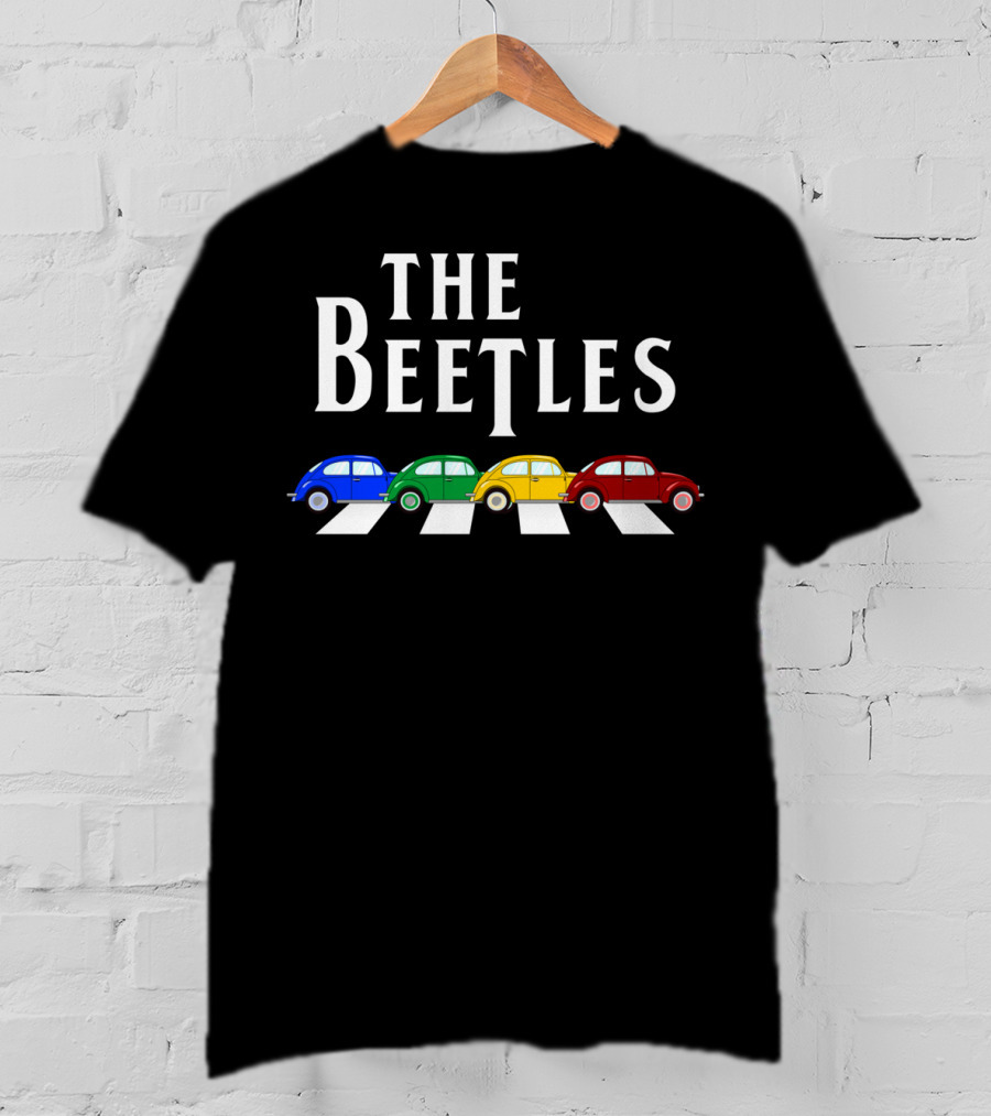 Classic Car Lover Beetle Vintage Car Beetle Abbey Road T-Shirt