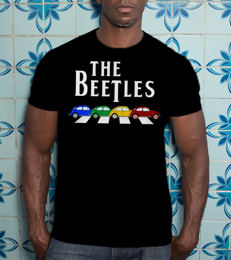 Classic Car Lover Beetle Vintage Car Beetle Abbey Road T-Shirt