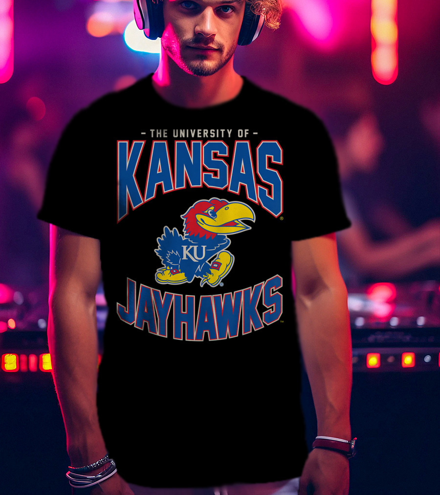 The University Of Kansas Jayhawks KU NCAA Women's 1006 T-Shirt