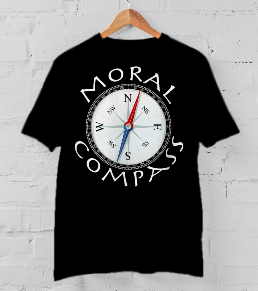 Moral Compass Directional Compass Core Principles Standards T-Shirt