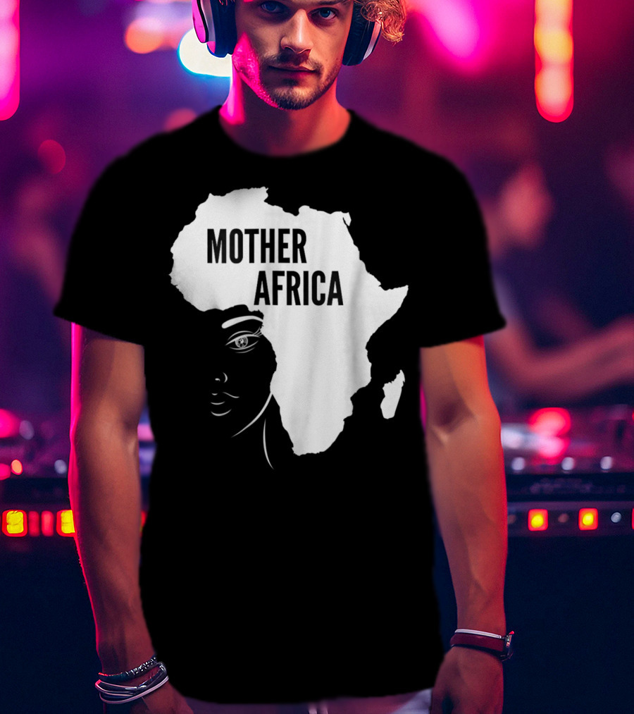 Mother Africa Black Queen Afrocentric Pride T-Shirt