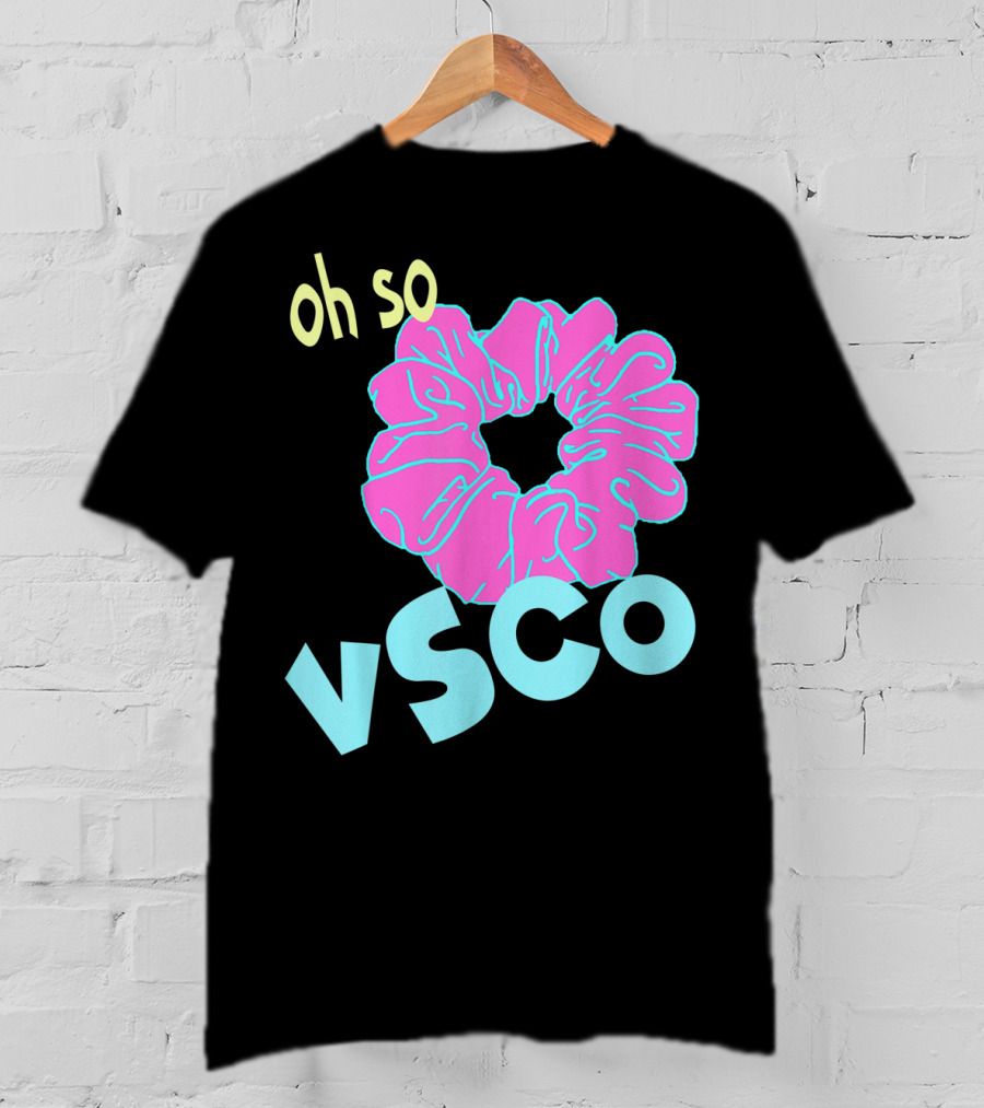 Oh So VSCO Pop Art Scrunchie T-Shirt