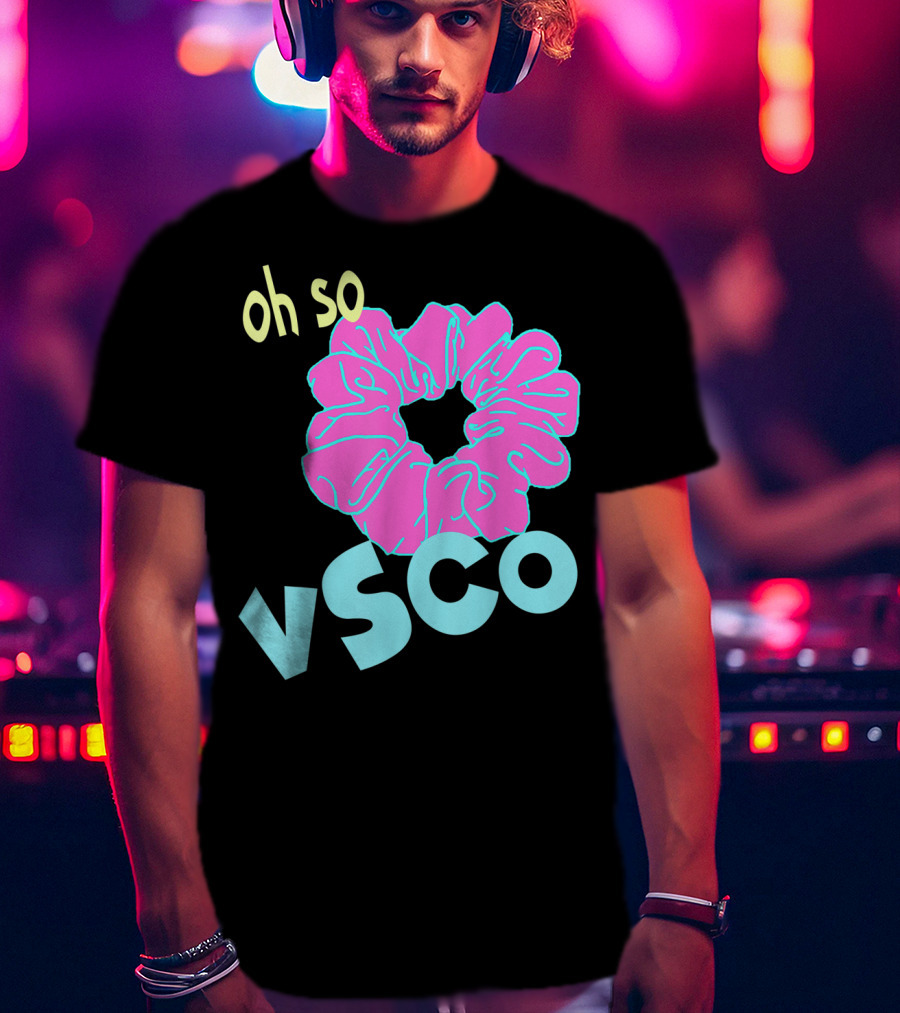 Oh So VSCO Pop Art Scrunchie T-Shirt