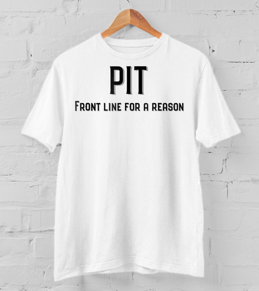 PIT Front Line For A Reason Marching Band T-Shirt