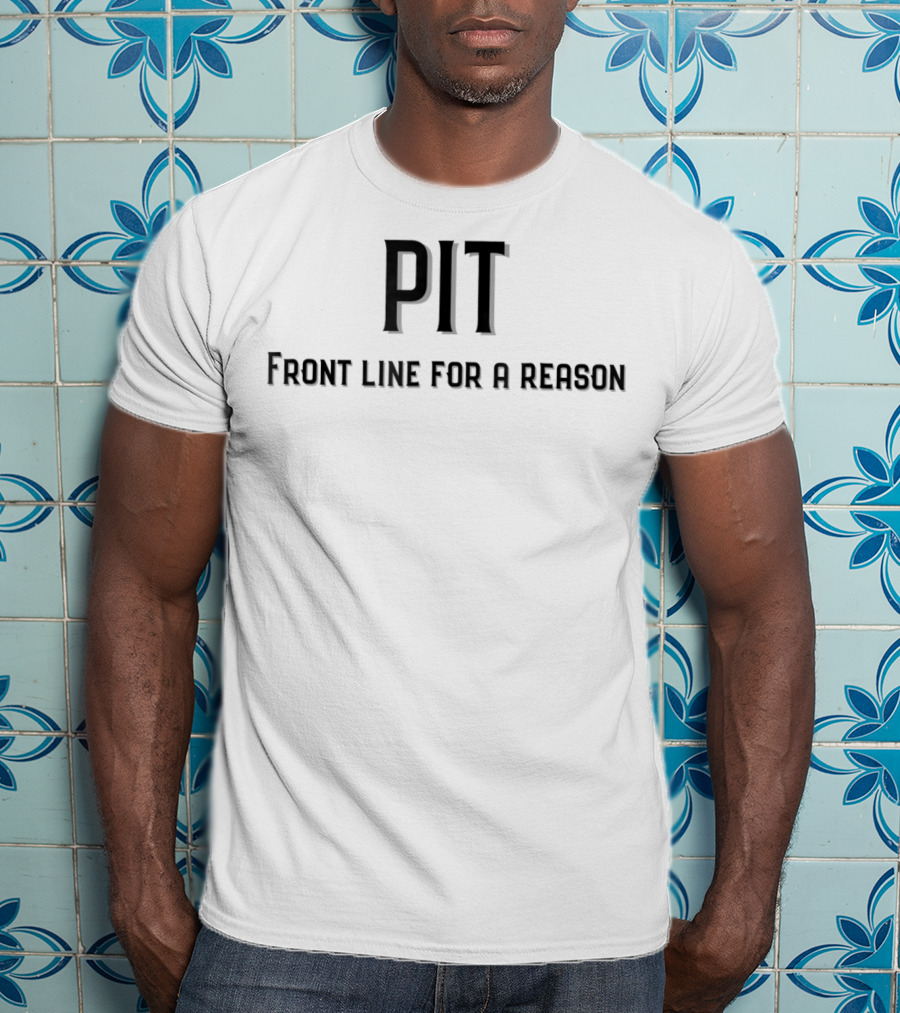 PIT Front Line For A Reason Marching Band T-Shirt