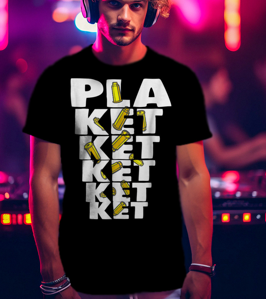 PLAKETKETKETKET Bullet Cartridge Accent Success T-Shirt