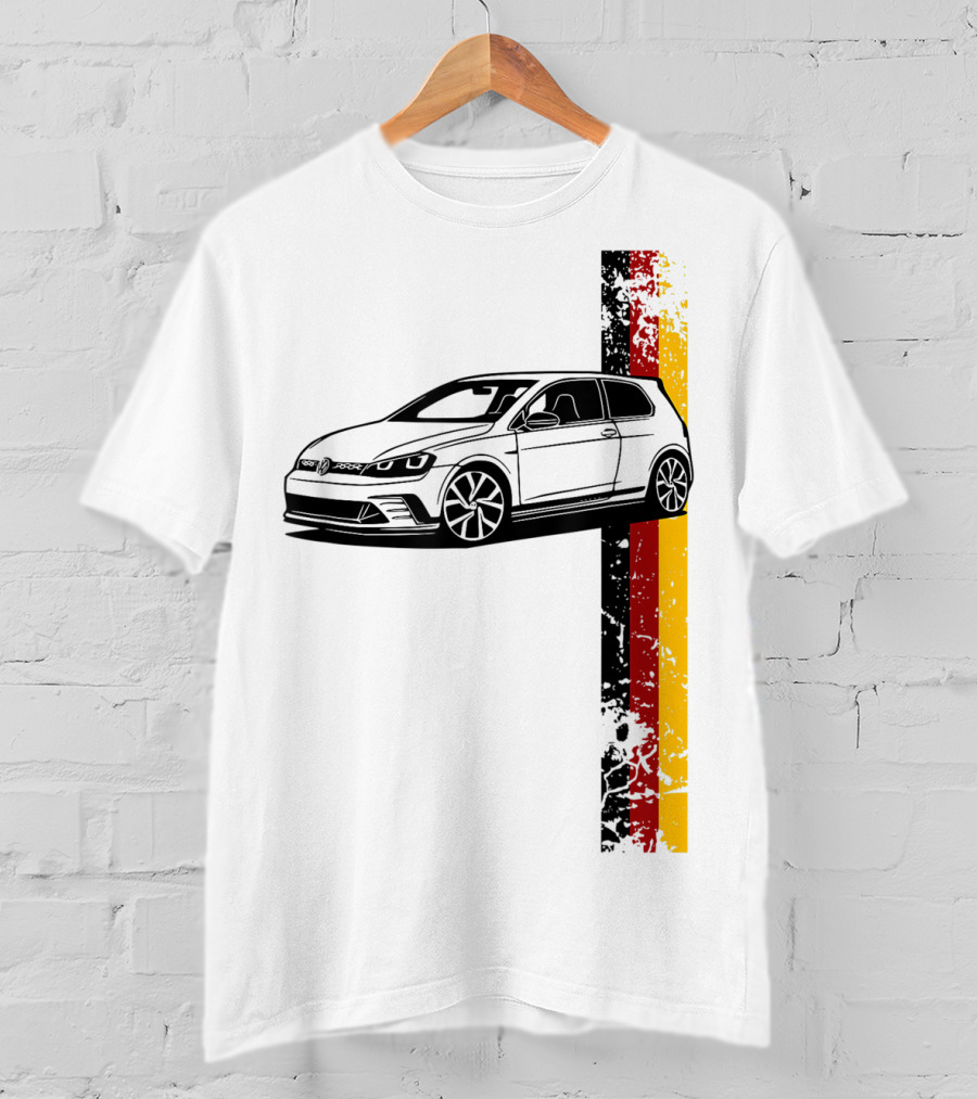 R Gt I German Car Germany Sport Racing Tuning Automotive Enthusiast T-Shirt