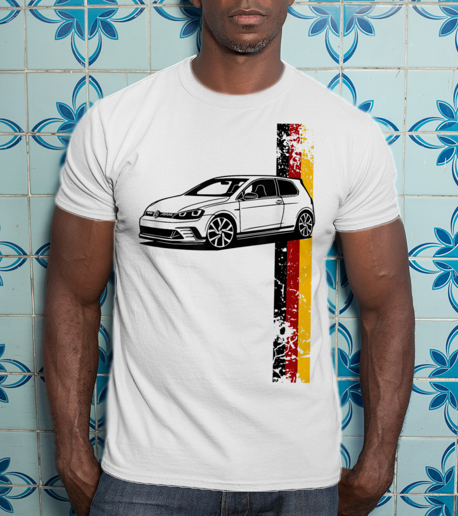 R Gt I German Car Germany Sport Racing Tuning Automotive Enthusiast T-Shirt
