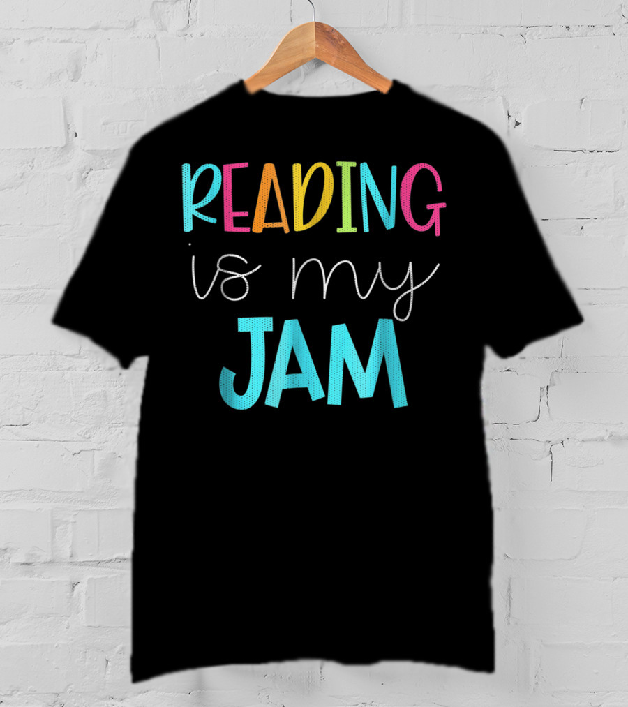 Reading Is My Jamteacher Teamread TeacherELA T-Shirt