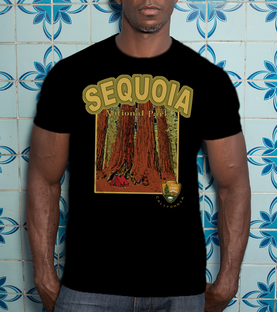 Sequoia National Park Giant Forest California Est 1890 T-Shirt