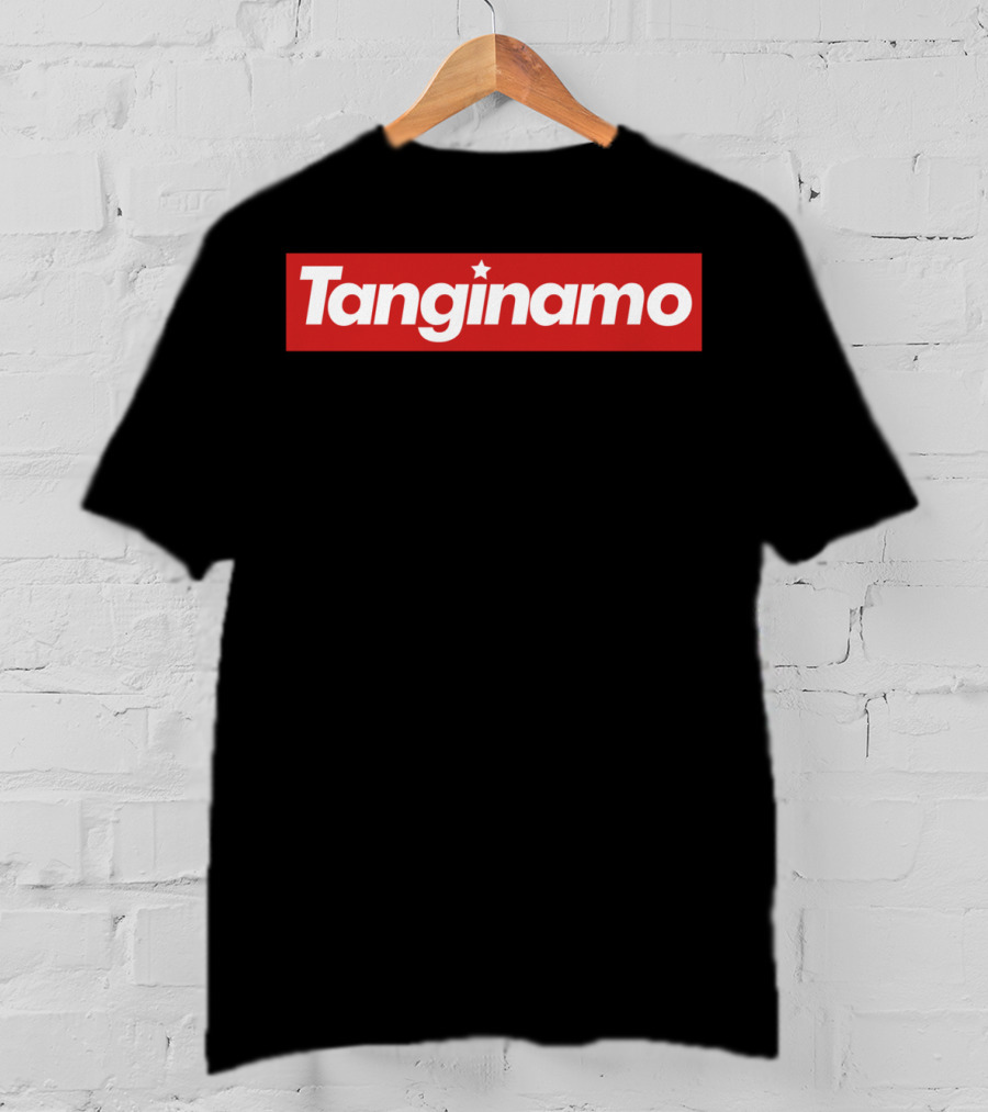 Tanginamo Funny Pinoy Statement Red White T-Shirt