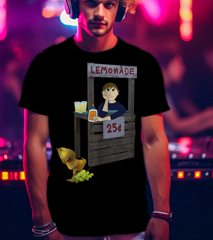 Lemonade Stand 25¢ The Duck Song Got Any Grapes T-Shirt