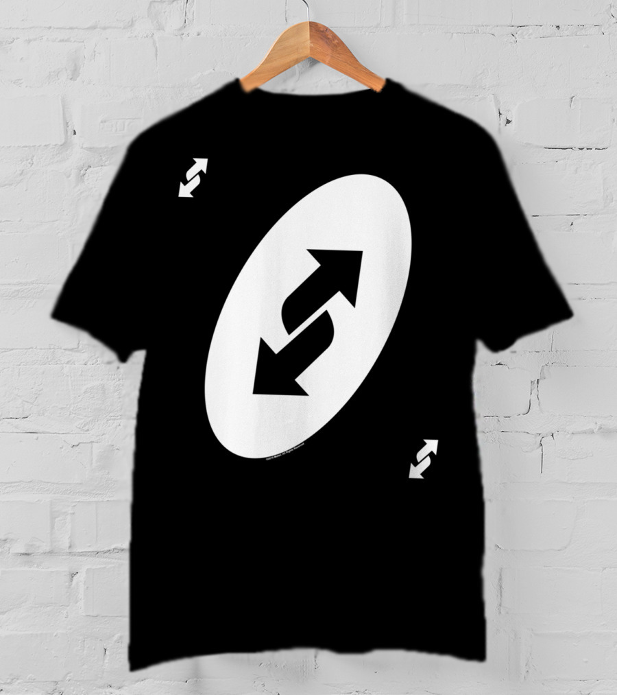 Uno Reverse Card Symbol T-Shirt
