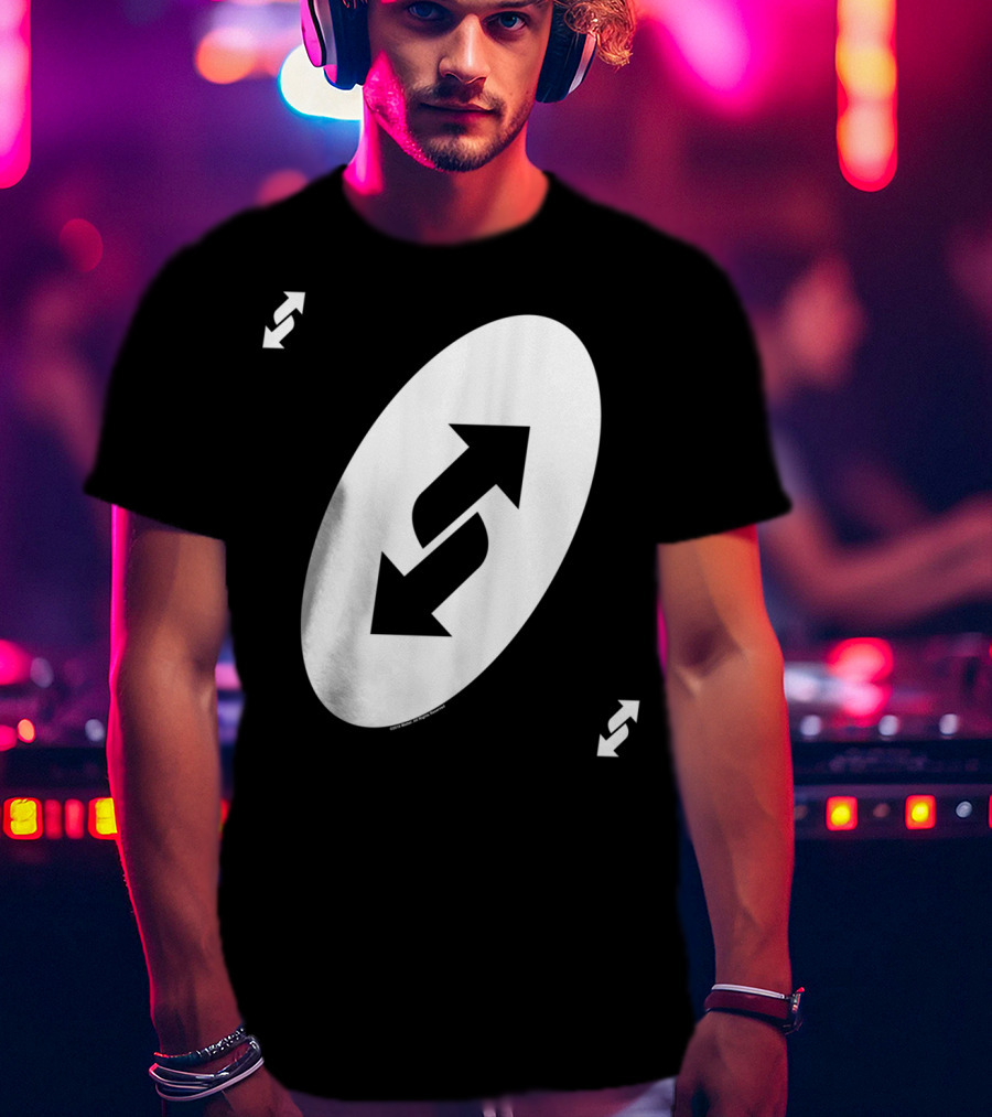 Uno Reverse Card Symbol T-Shirt
