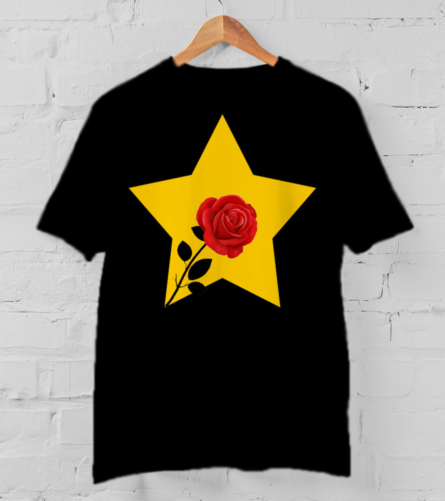 Why Merchandise We Don't Star And Red Rose Fans T-Shirt