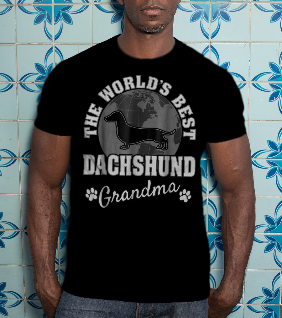 The World's Best Dachshund Grandma T-Shirt
