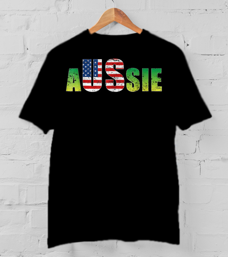 Aussie America United States Australia Lover T-Shirt