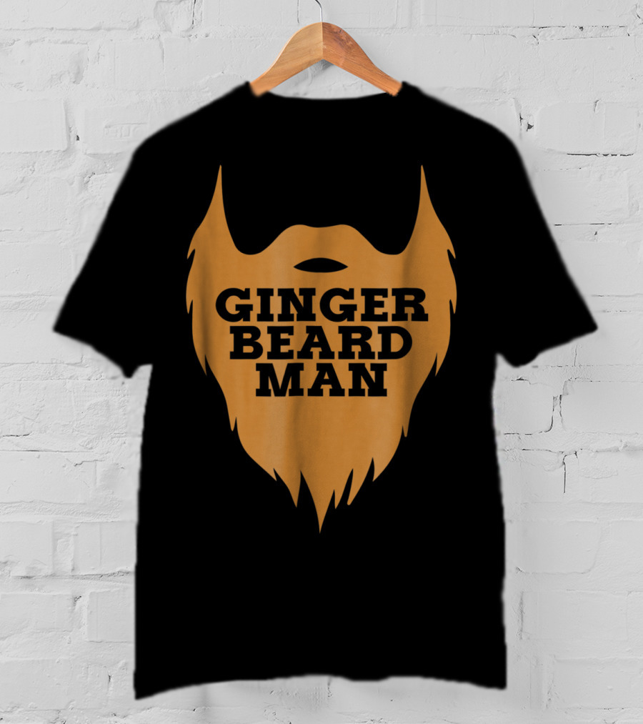 Ginger Beard Man Beard Men T-Shirt