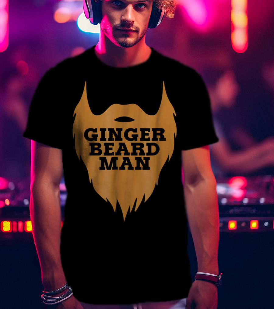 Ginger Beard Man Beard Men T-Shirt
