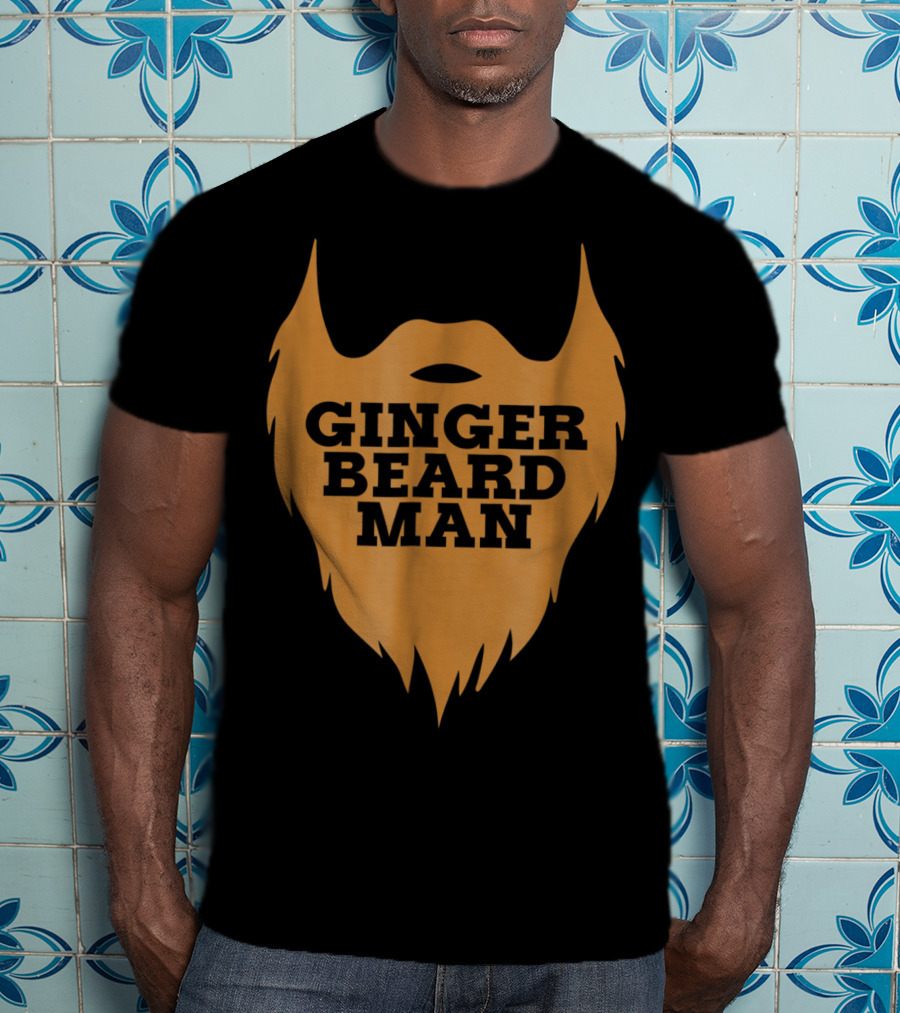 Ginger Beard Man Beard Men T-Shirt