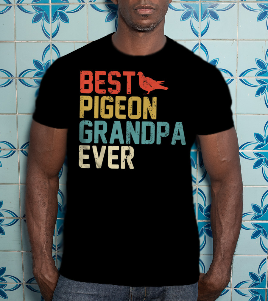 Best Pigeon Grandpa Ever T-Shirt