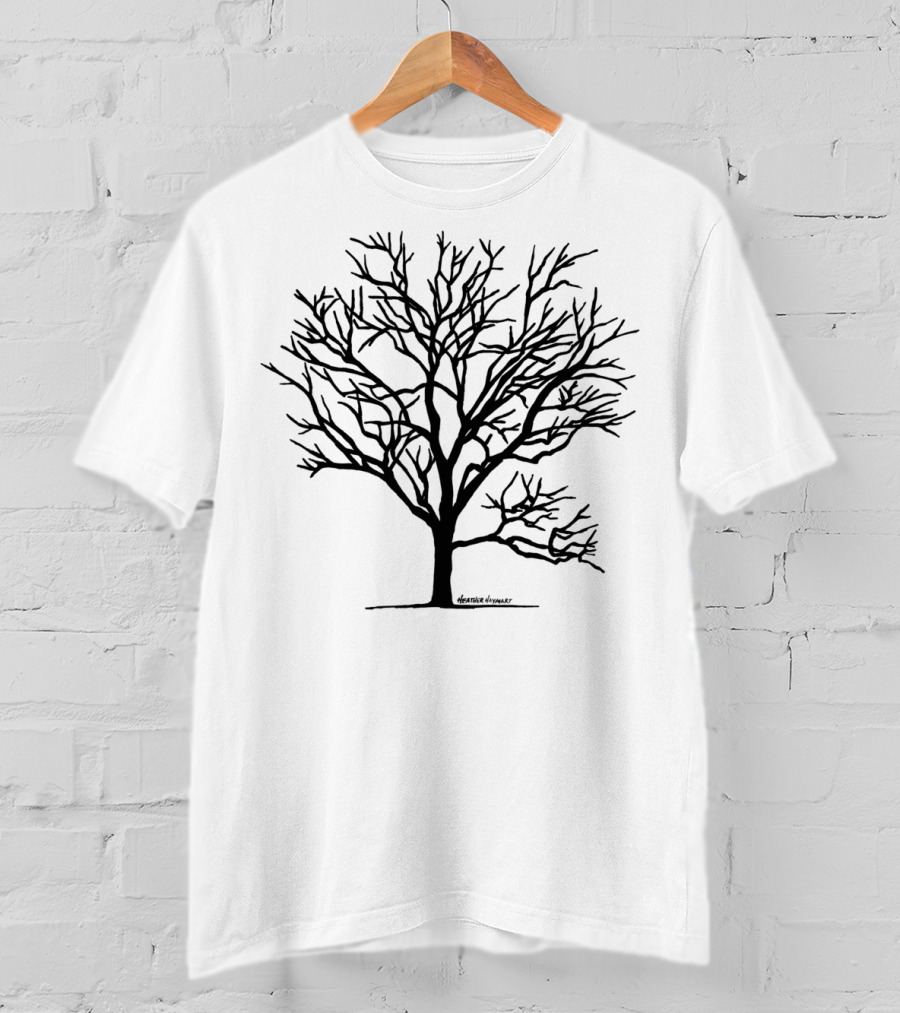 Black Tree (Dark And Stormy) Tree T-Shirt
