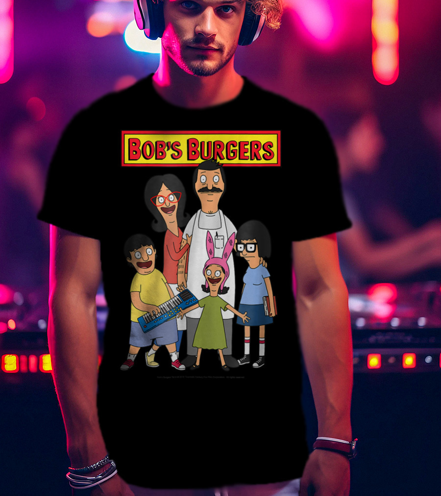 Bob's Burgers Family Group T-Shirt