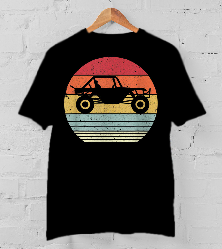 Vintage Sunset Can Am Style Off Road Beach Buggy T-Shirt