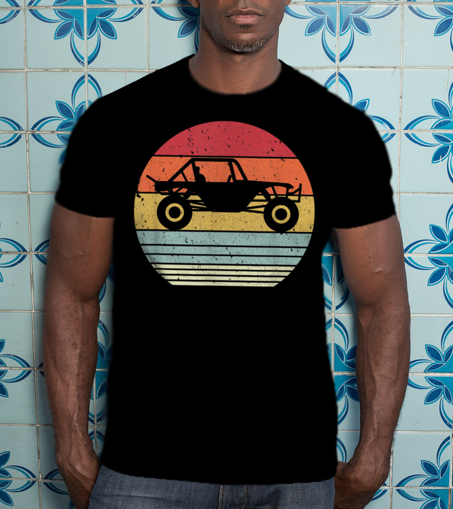 Vintage Sunset Can Am Style Off Road Beach Buggy T-Shirt