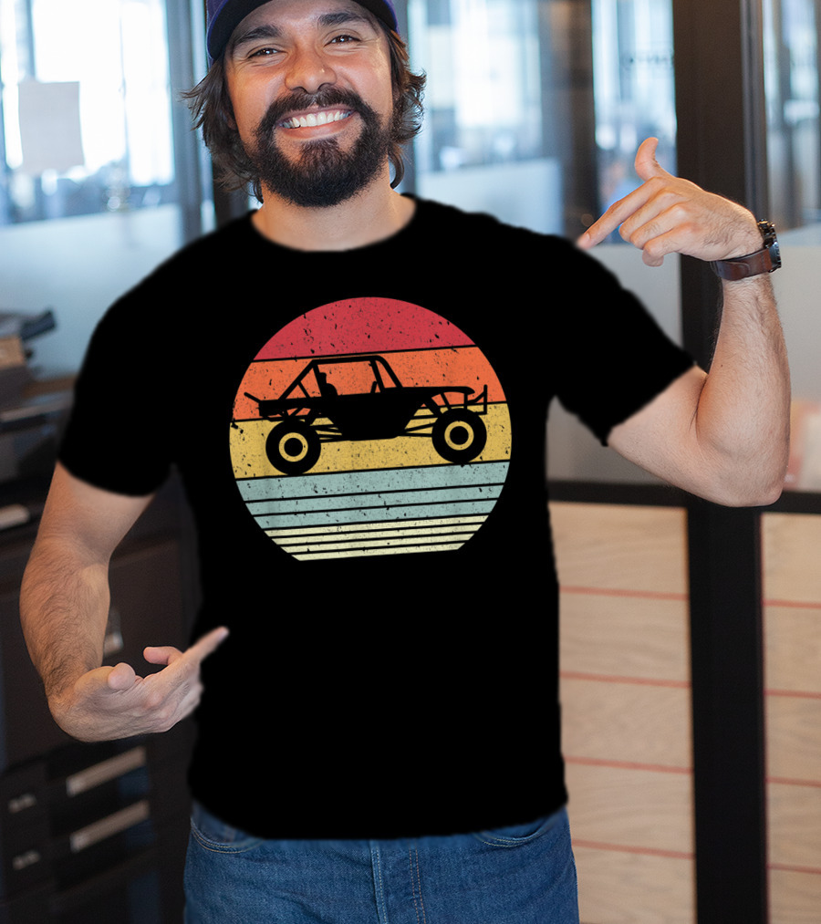 Vintage Sunset Can Am Style Off Road Beach Buggy T-Shirt