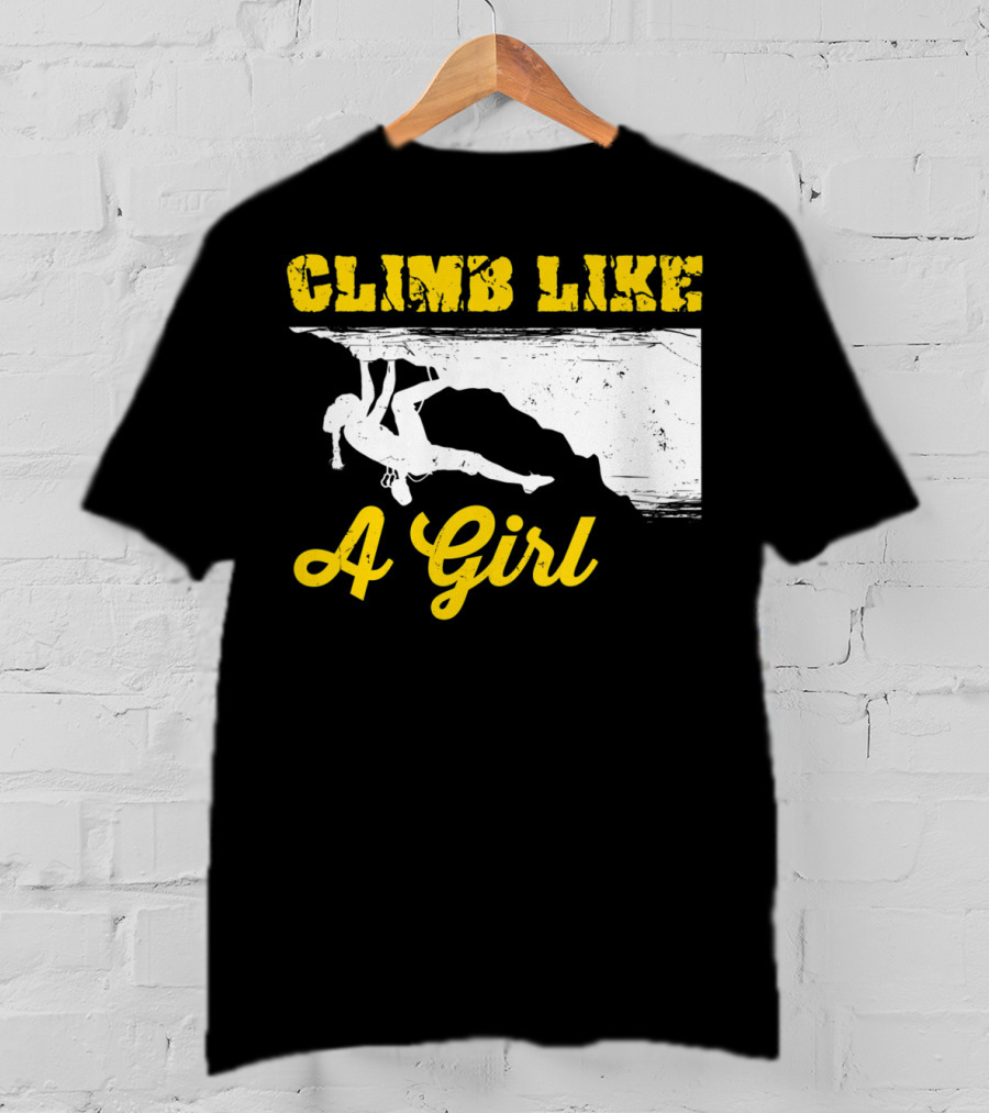 Climb Like A Girl T-Shirt