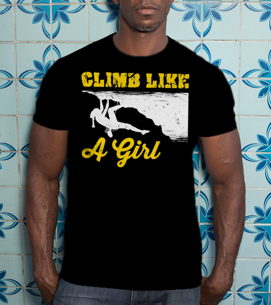 Climb Like A Girl T-Shirt