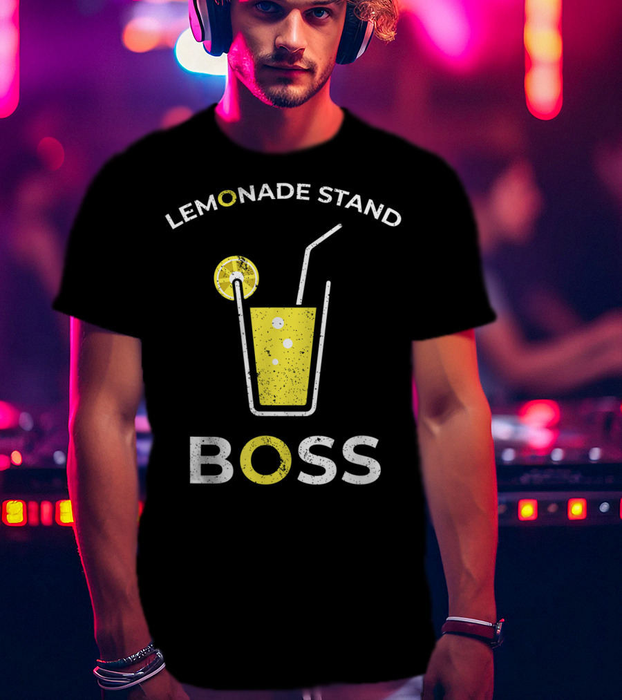 Lemonade Stand Boss Business Entrepreneur T-Shirt