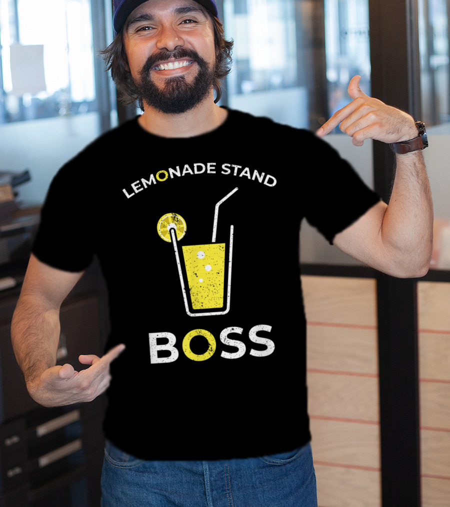 Lemonade Stand Boss Business Entrepreneur T-Shirt