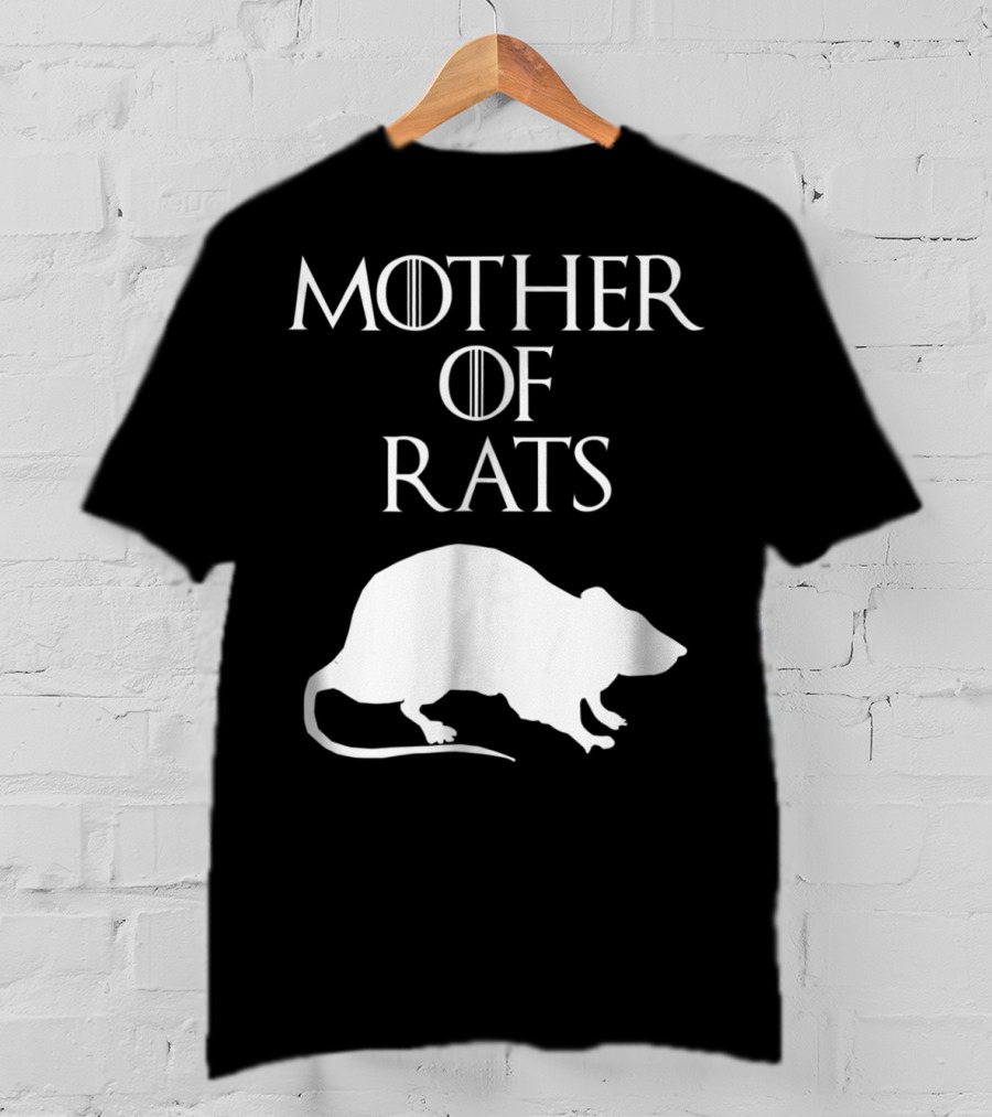 Mother Of Rats Cute Unique White E010500 T-Shirt