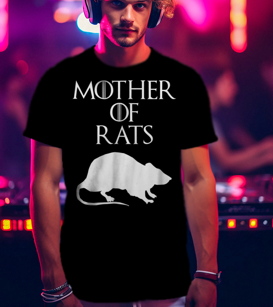 Mother Of Rats Cute Unique White E010500 T-Shirt