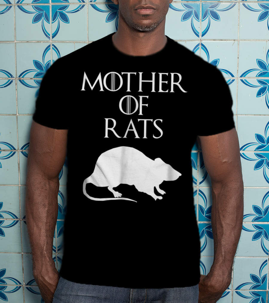 Mother Of Rats Cute Unique White E010500 T-Shirt