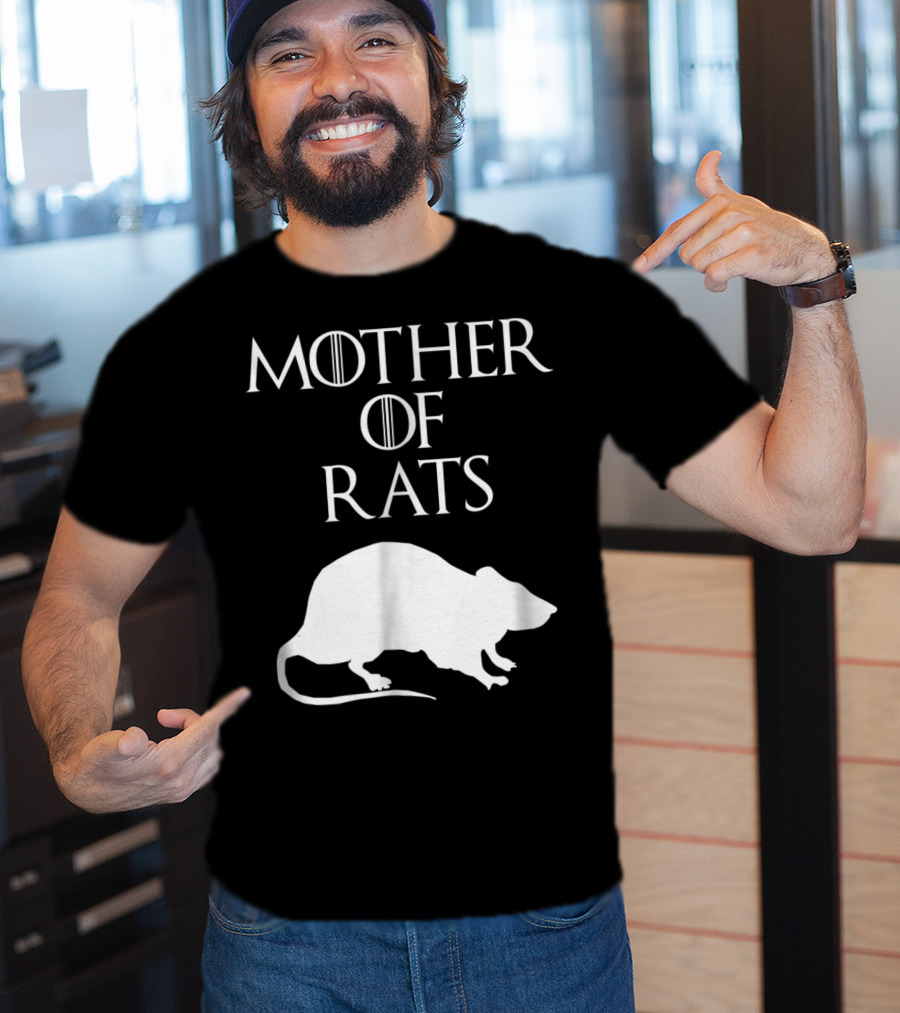Mother Of Rats Cute Unique White E010500 T-Shirt