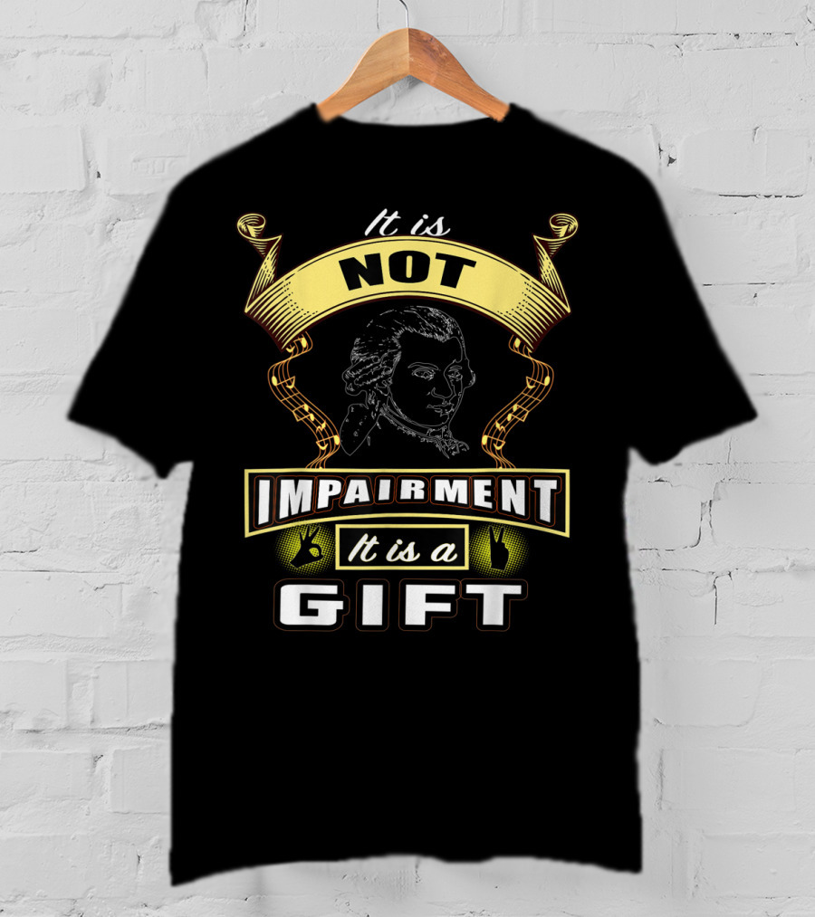 Deaf Awareness It Is Not Impairment It Is A Gift T-Shirt